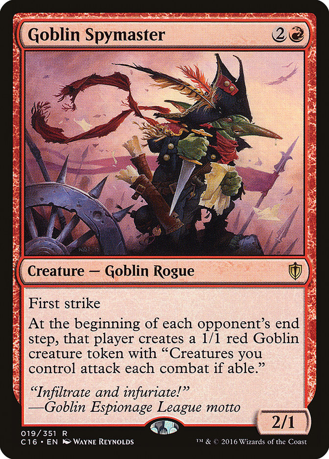 Goblin Spymaster (19) [Commander 2016] | Odin's Place
