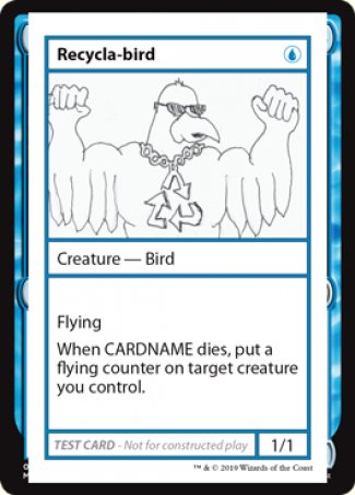 Recycla-bird (2021 Edition) [Mystery Booster Playtest Cards] | Odin's Place