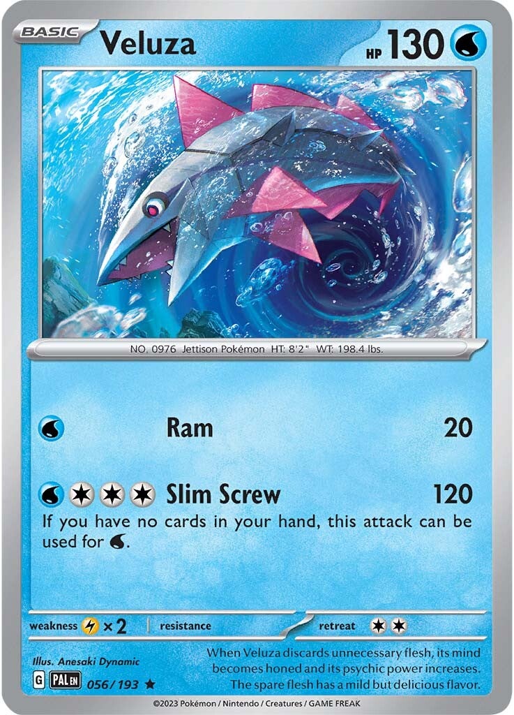 Veluza (056/193) [Scarlet & Violet: Paldea Evolved] | Odin's Place