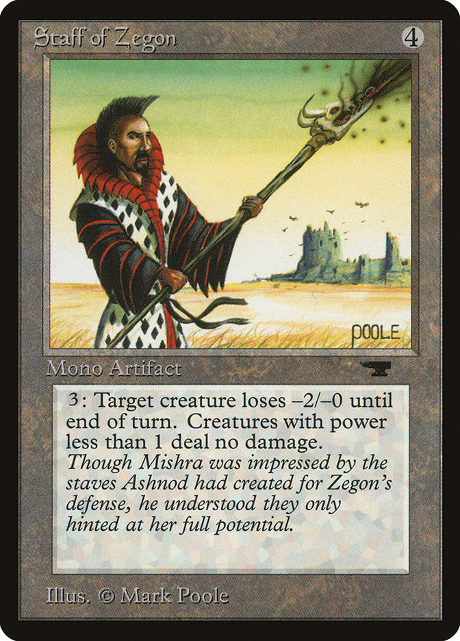 Staff of Zegon (65) [Antiquities] | Odin's Place
