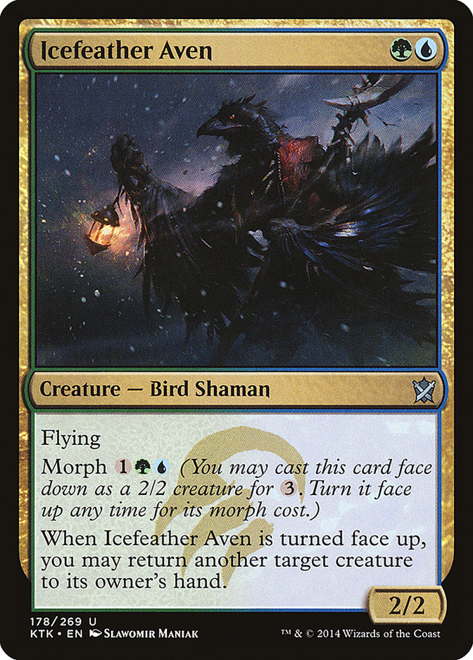 Icefeather Aven (178) [Khans of Tarkir] | Odin's Place