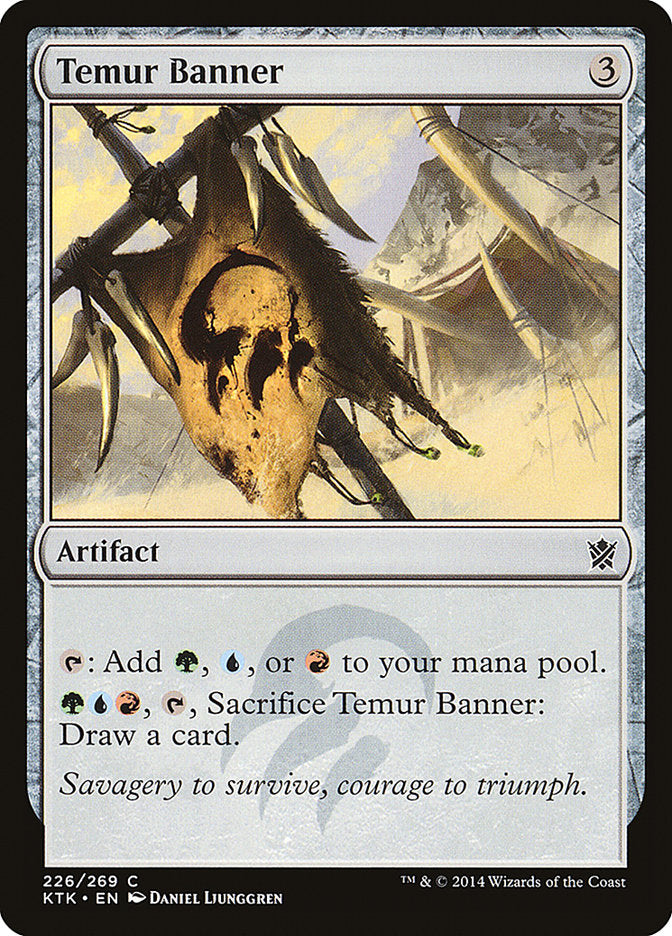 Temur Banner (226) [Khans of Tarkir] | Odin's Place