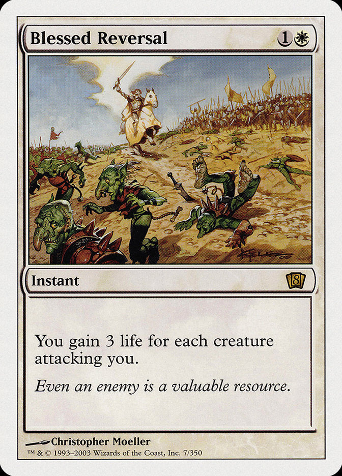 Blessed Reversal (7) [Eighth Edition] | Odin's Place