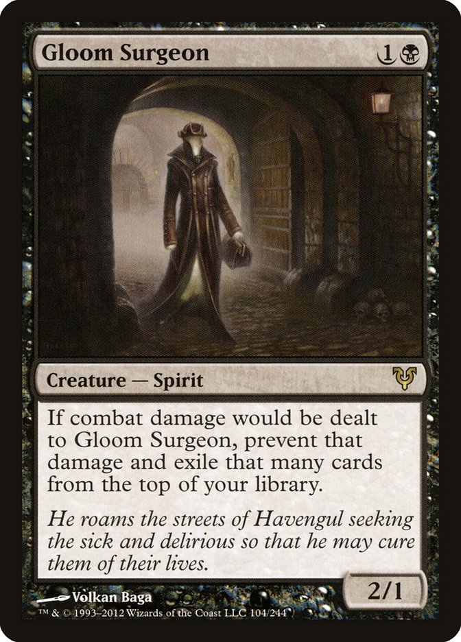 Gloom Surgeon (104) [Avacyn Restored] | Odin's Place