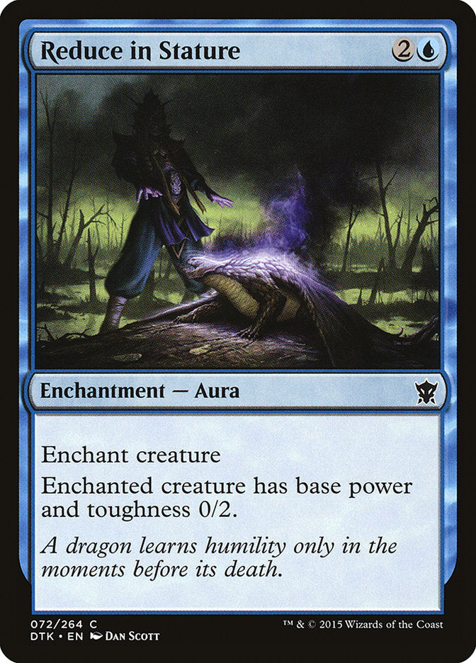 Reduce in Stature (72) [Dragons of Tarkir] | Odin's Place