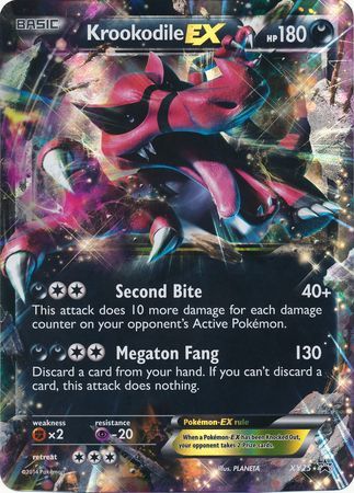 Krookodile EX (XY25) (Jumbo Card) [XY: Black Star Promos] | Odin's Place