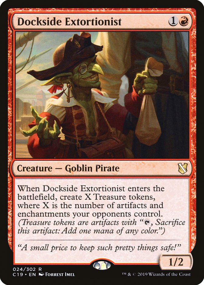 Dockside Extortionist [Commander 2019] | Odin's Place