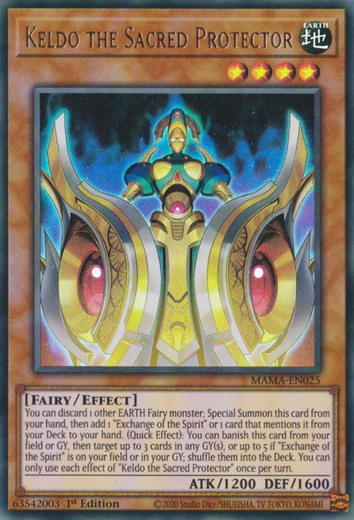 Keldo the Sacred Protector [MAMA-EN025] Ultra Rare | Odin's Place