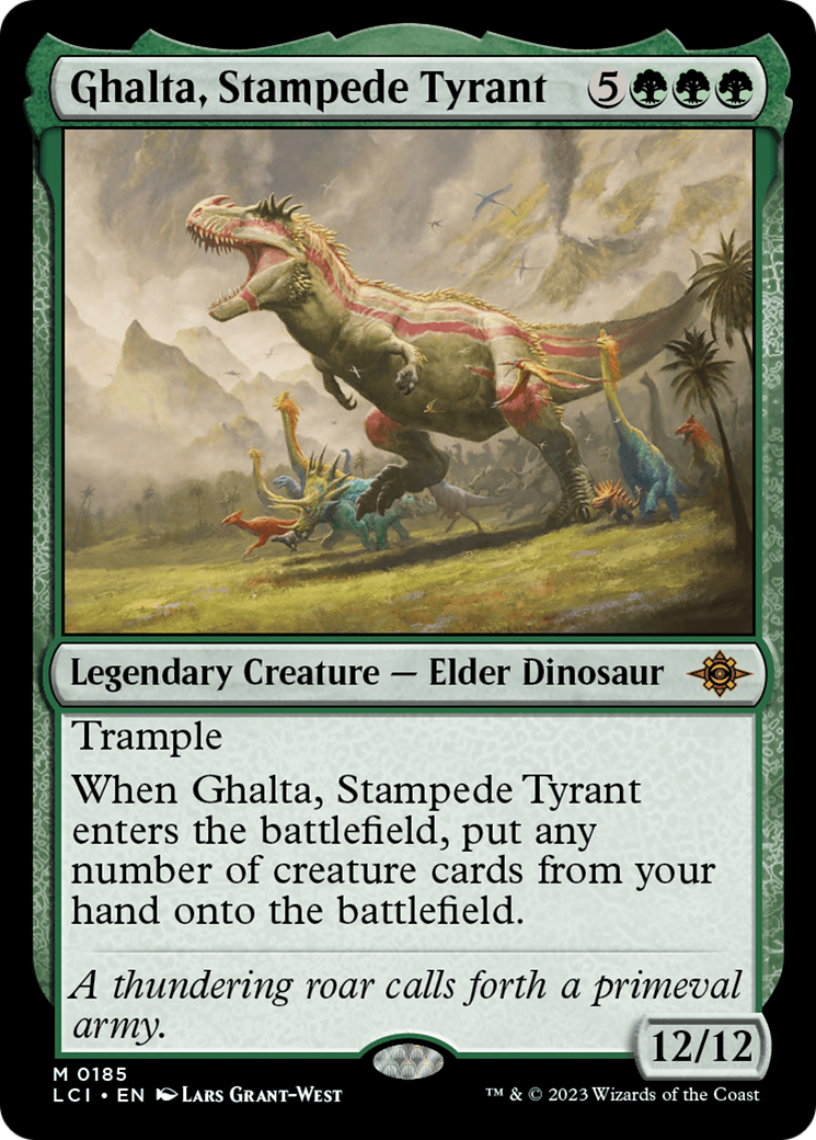 Ghalta, Stampede Tyrant [The Lost Caverns of Ixalan] | Odin's Place