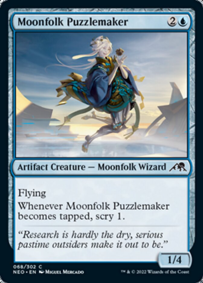 Moonfolk Puzzlemaker [Kamigawa: Neon Dynasty] | Odin's Place