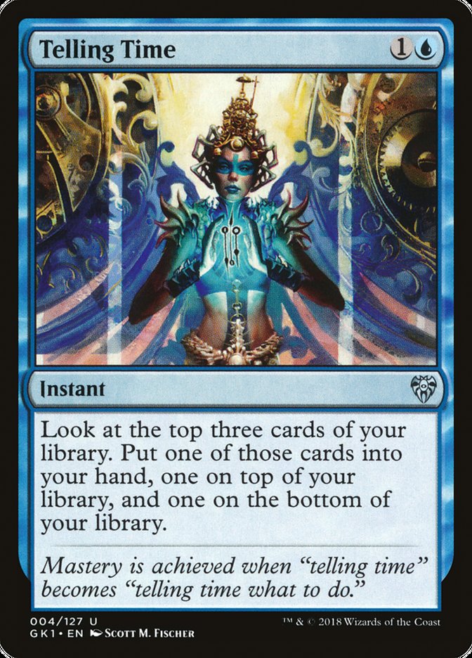 Telling Time (4) [Guilds of Ravnica Guild Kit] | Odin's Place
