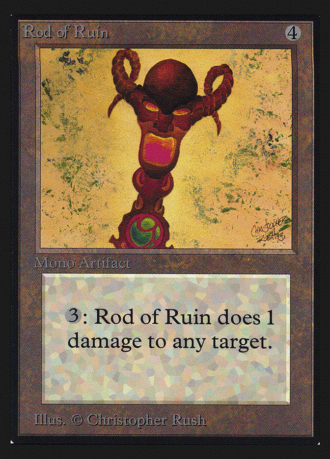 Rod of Ruin [International Collectors' Edition] | Odin's Place