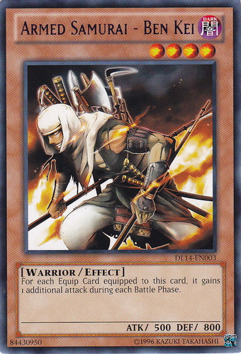 Armed Samurai - Ben Kei (Blue) [DL14-EN003] Rare | Odin's Place
