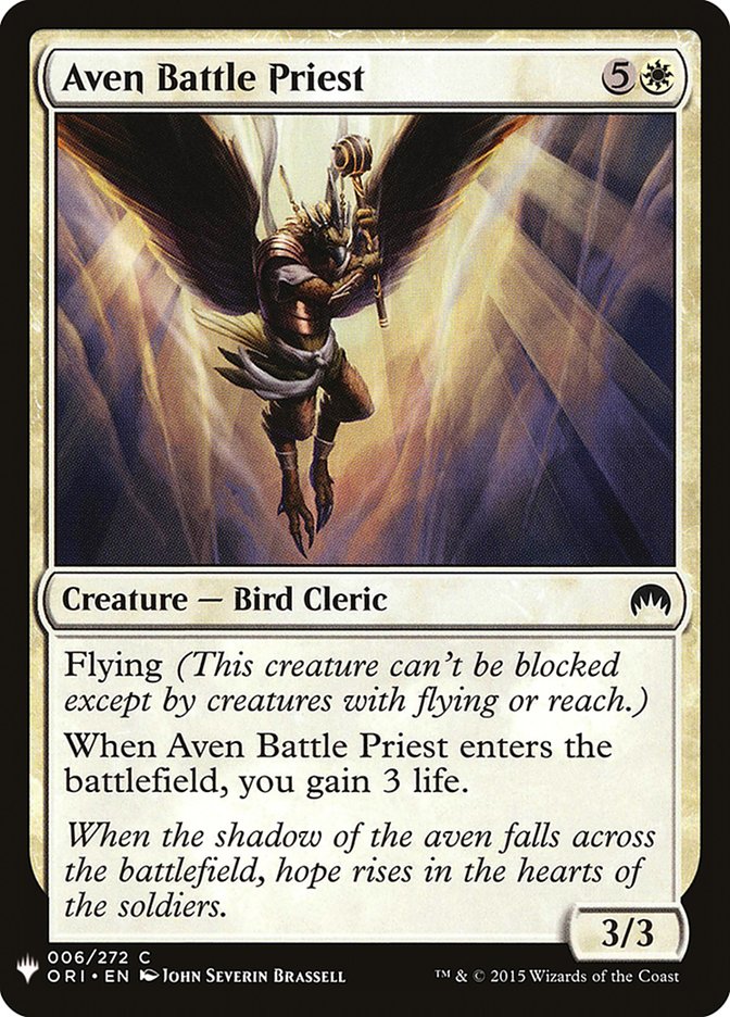 Aven Battle Priest [Mystery Booster] | Odin's Place