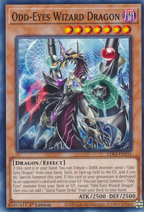 Odd-Eyes Wizard Dragon [LDS3-EN131] Common | Odin's Place
