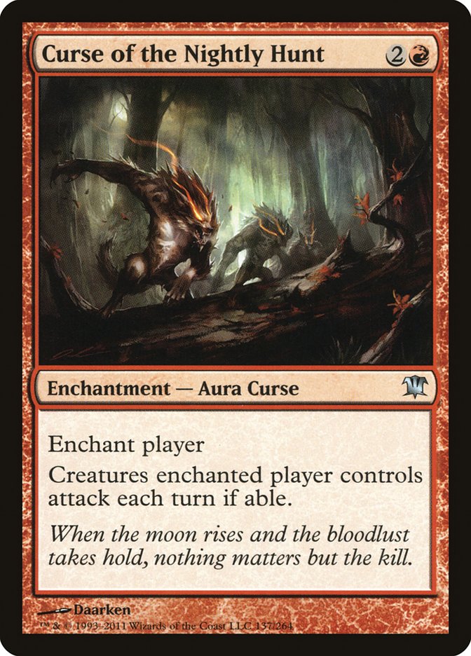 Curse of the Nightly Hunt (137) [Innistrad] | Odin's Place