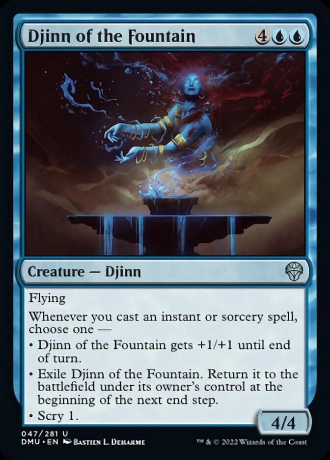 Djinn of the Fountain [Dominaria United] | Odin's Place