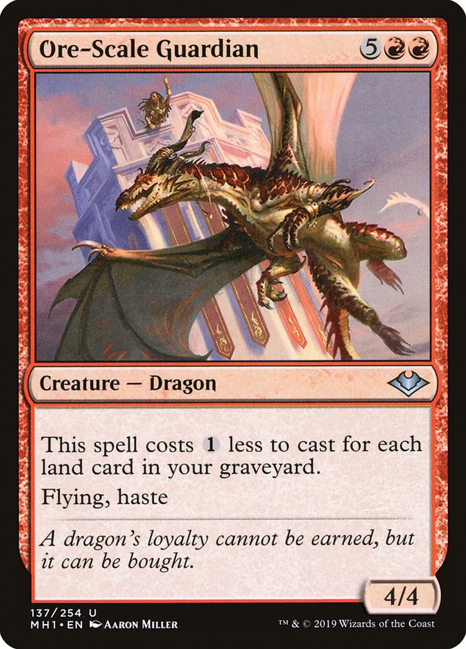 Ore-Scale Guardian (137) [Modern Horizons] | Odin's Place