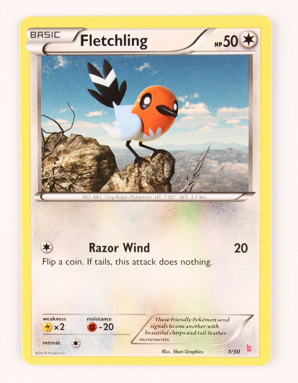 Fletchling (1/30) [XY: Trainer Kit - Sylveon] | Odin's Place