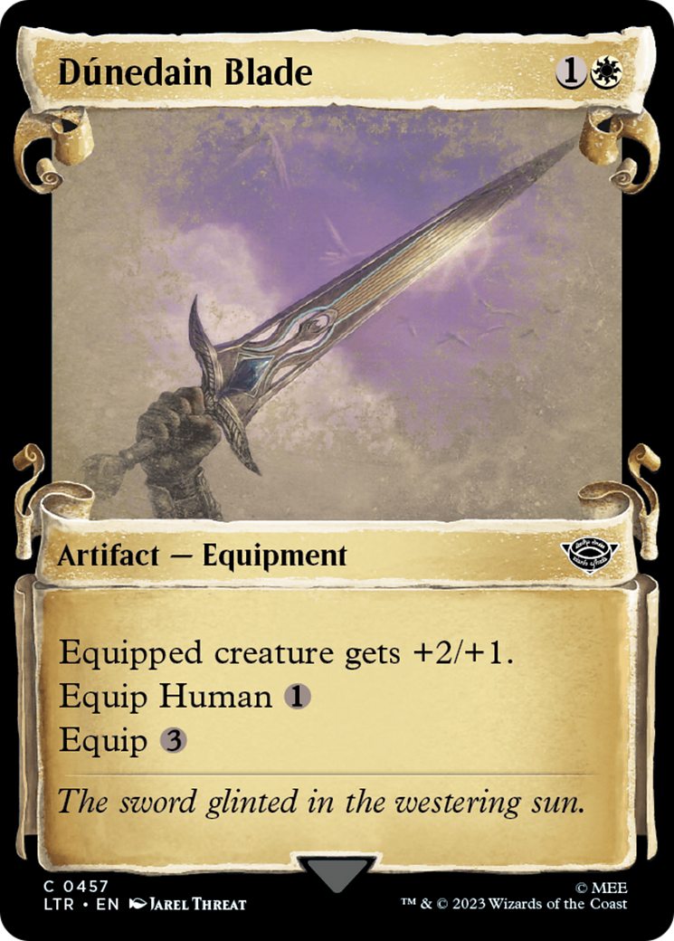 Dunedain Blade [The Lord of the Rings: Tales of Middle-Earth Showcase Scrolls] | Odin's Place