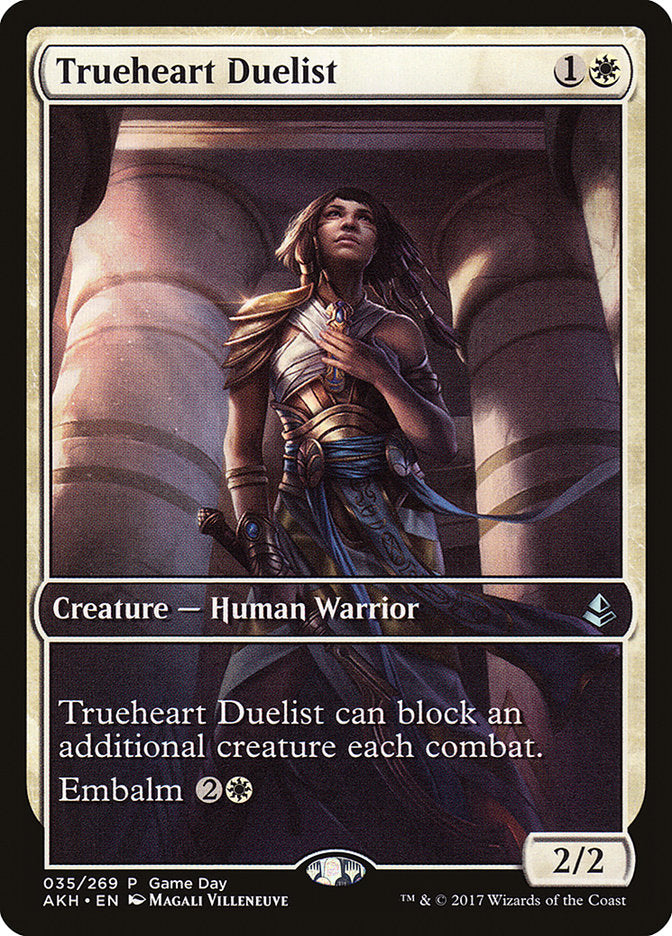 Trueheart Duelist (35) (Game Day) [Amonkhet Promos] | Odin's Place