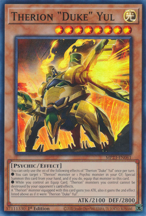 Therion "Duke" Yul [MP23-EN061] Super Rare | Odin's Place