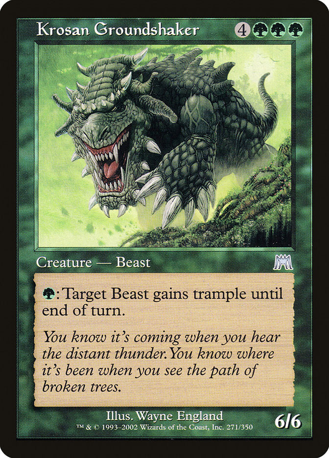 Krosan Groundshaker (271) [Onslaught] | Odin's Place