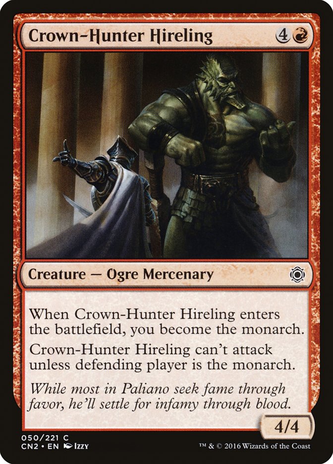 Crown-Hunter Hireling (50) [Conspiracy: Take the Crown] | Odin's Place