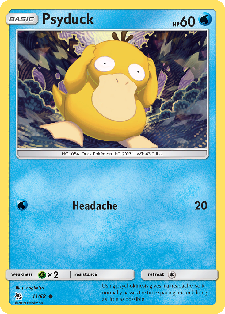 Psyduck (11/68) [Sun & Moon: Hidden Fates] | Odin's Place