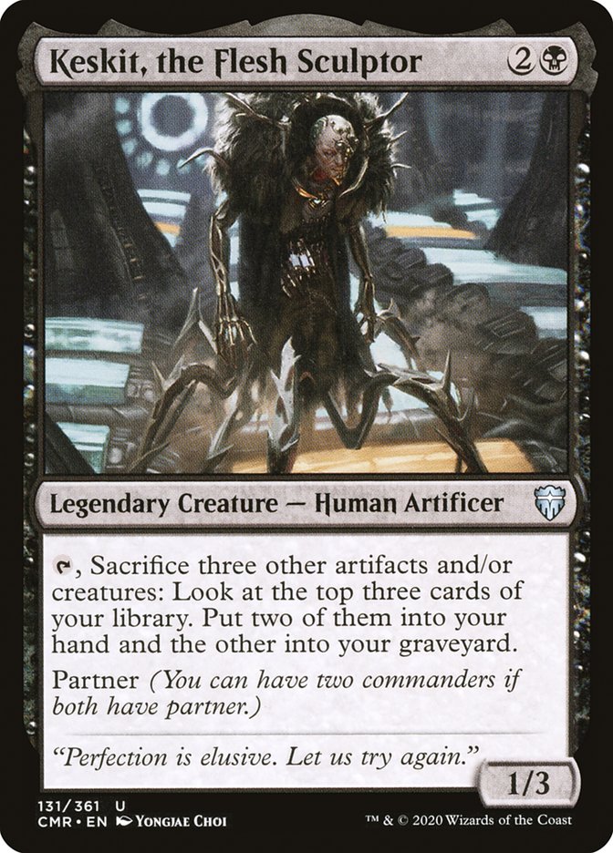 Keskit, the Flesh Sculptor [Commander Legends] | Odin's Place