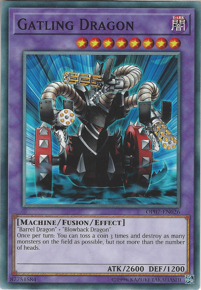 Gatling Dragon [OP07-EN026] Common | Odin's Place