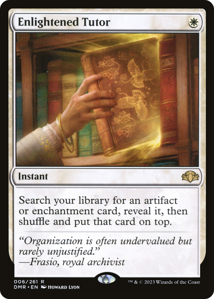 Enlightened Tutor [Dominaria Remastered] | Odin's Place