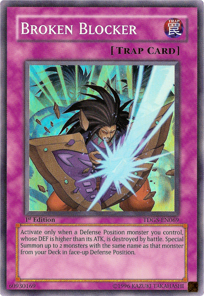 Broken Blocker [TDGS-EN069] Super Rare | Odin's Place