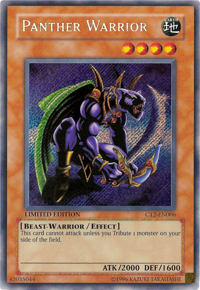 Panther Warrior [CT2-EN006] Secret Rare | Odin's Place