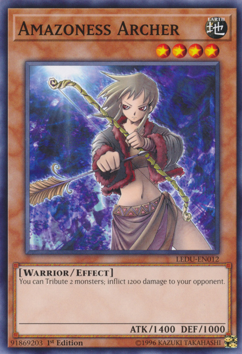 Amazoness Archer [LEDU-EN012] Common | Odin's Place