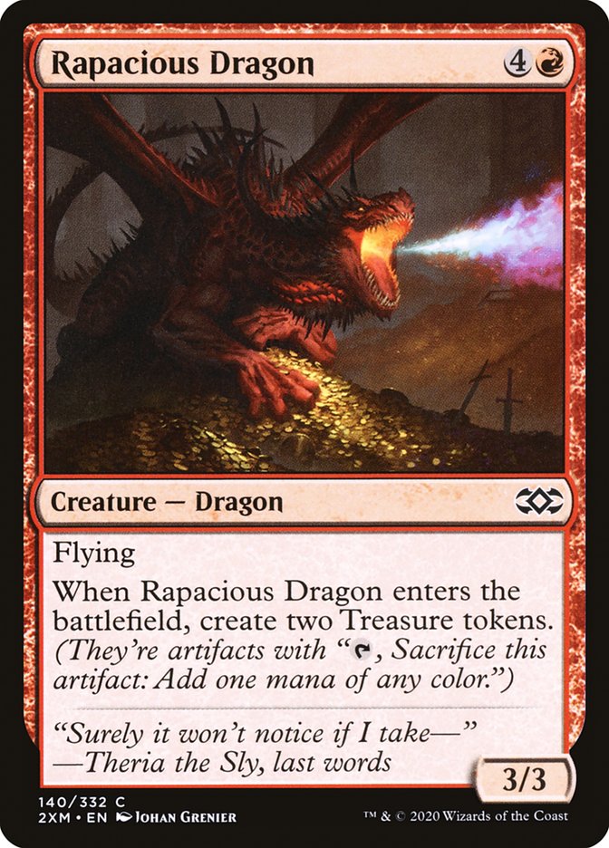 Rapacious Dragon [Double Masters] | Odin's Place