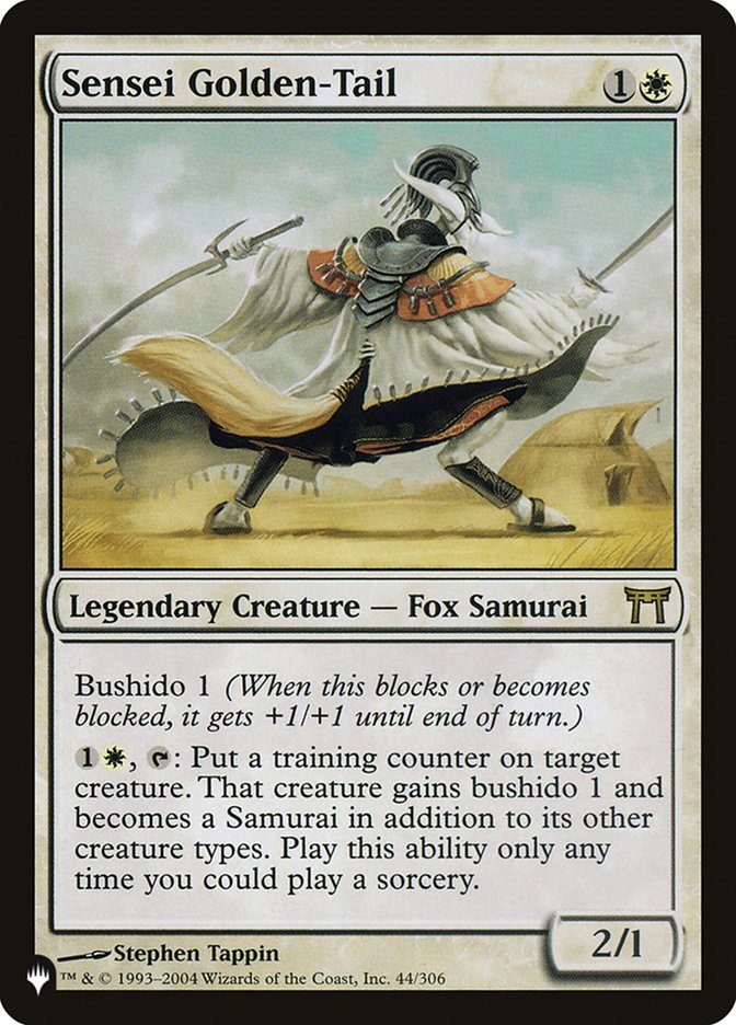 Sensei Golden-Tail [The List] | Odin's Place