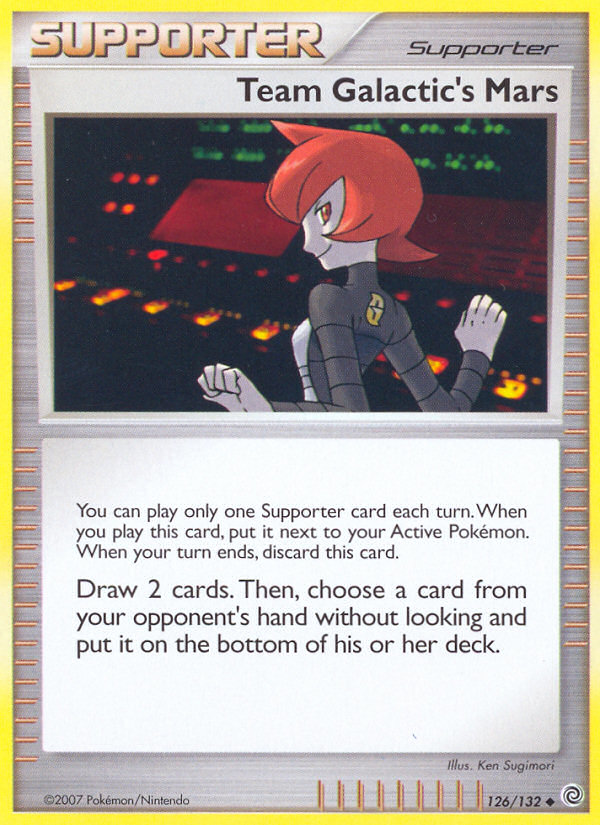 Team Galactic's Mars (126/132) [Diamond & Pearl: Secret Wonders] | Odin's Place