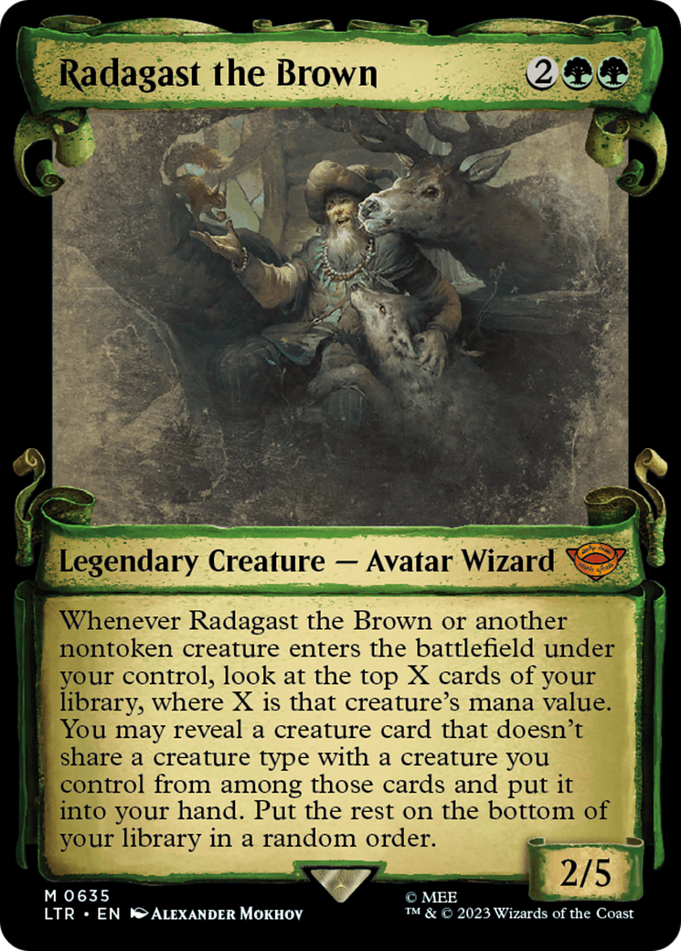 Radagast the Brown [The Lord of the Rings: Tales of Middle-Earth Showcase Scrolls] | Odin's Place