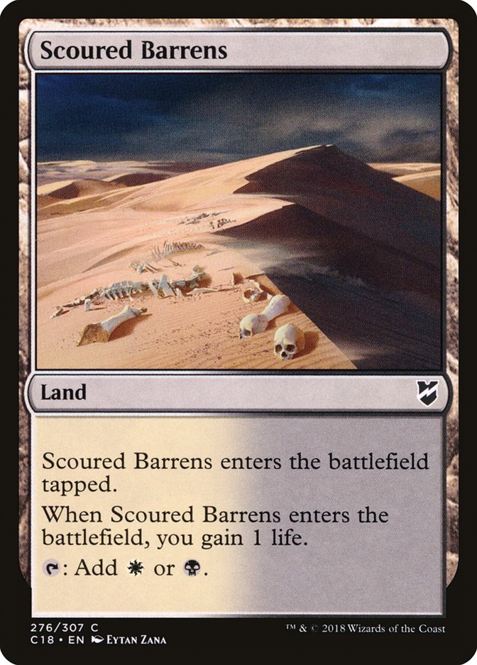 Scoured Barrens (276) [Commander 2018] | Odin's Place