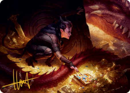 Hoard Robber Art Card (Gold-Stamped Signature) [Dungeons & Dragons: Adventures in the Forgotten Realms Art Series] | Odin's Place