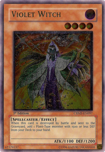 Violet Witch [CRMS-EN097] Ultimate Rare | Odin's Place
