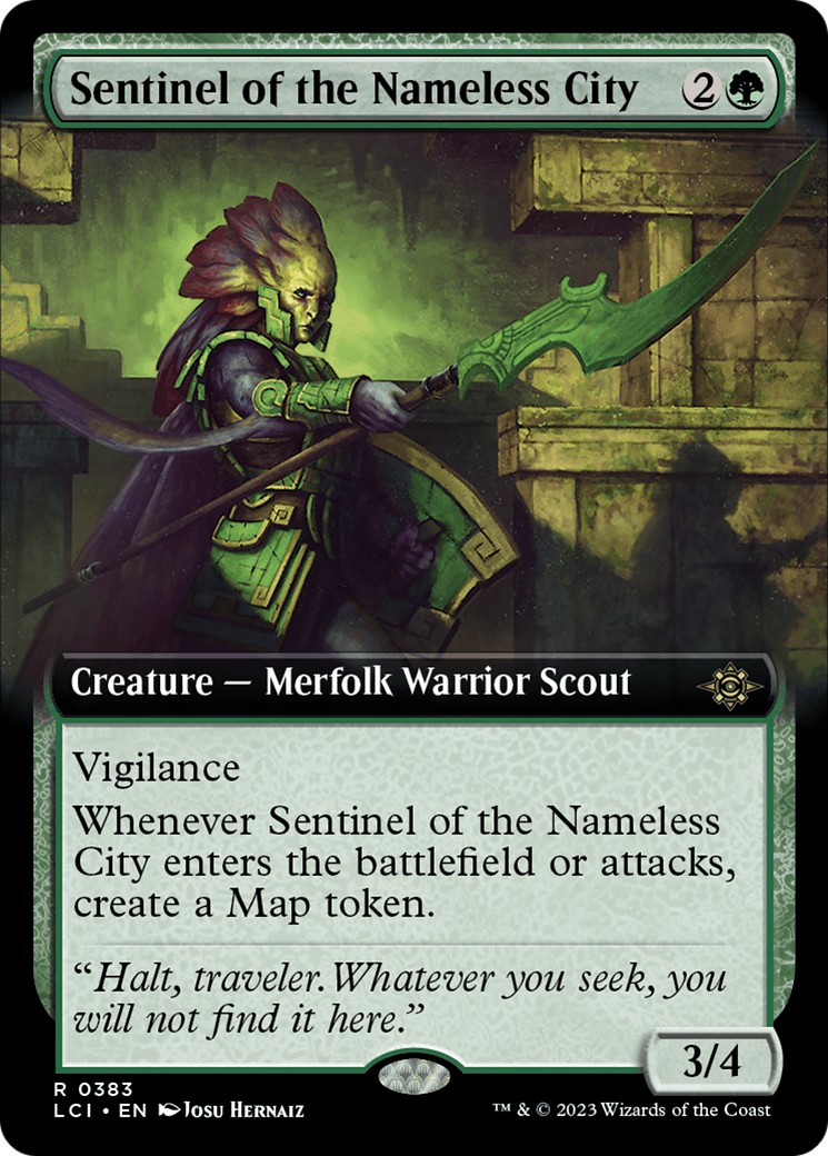 Sentinel of the Nameless City (Extended Art) [The Lost Caverns of Ixalan] | Odin's Place
