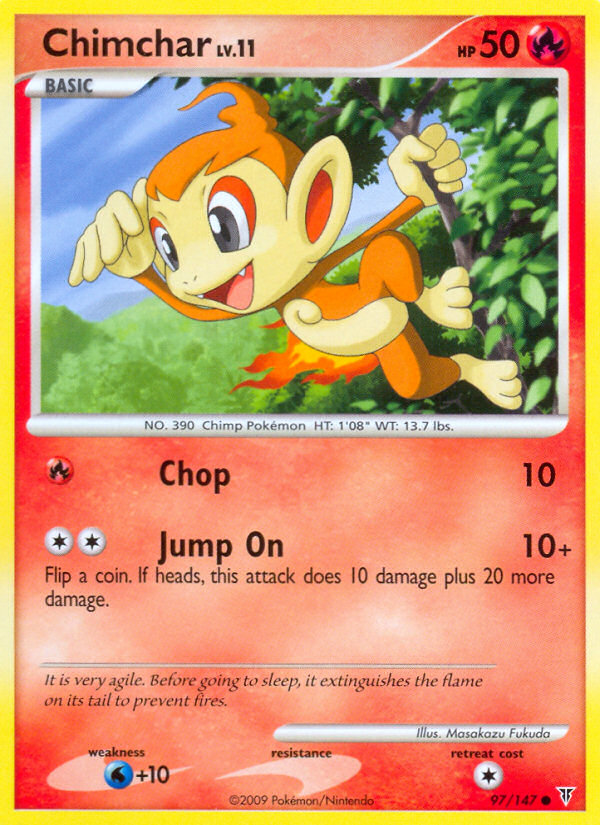 Chimchar (97/147) [Platinum: Supreme Victors] | Odin's Place