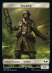 Soldier (004) // Arco-Flagellant Double-Sided Token (Surge Foil) [Warhammer 40,000 Tokens] | Odin's Place