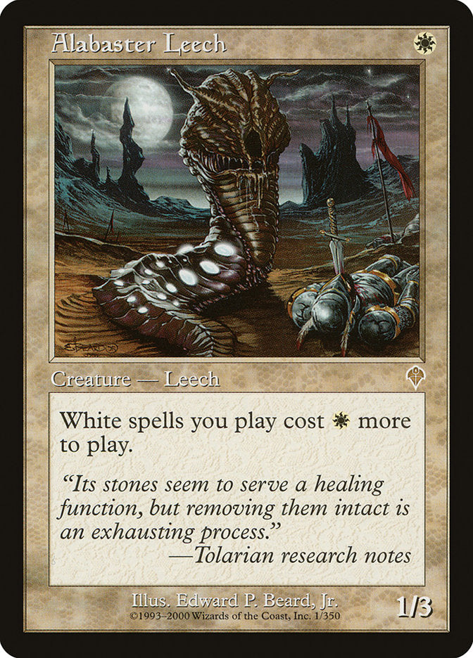 Alabaster Leech (1) [Invasion] | Odin's Place