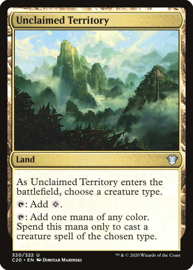 Unclaimed Territory [Commander 2020] | Odin's Place