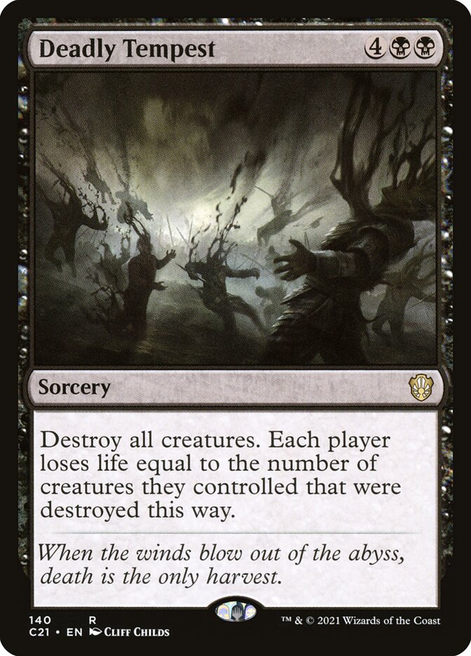 Deadly Tempest [Commander 2021] | Odin's Place