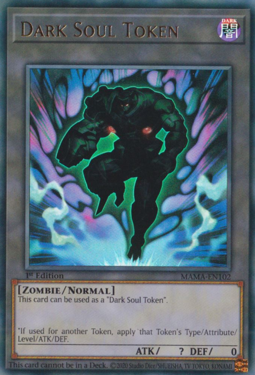 Dark Soul Token [MAMA-EN102] Ultra Rare | Odin's Place