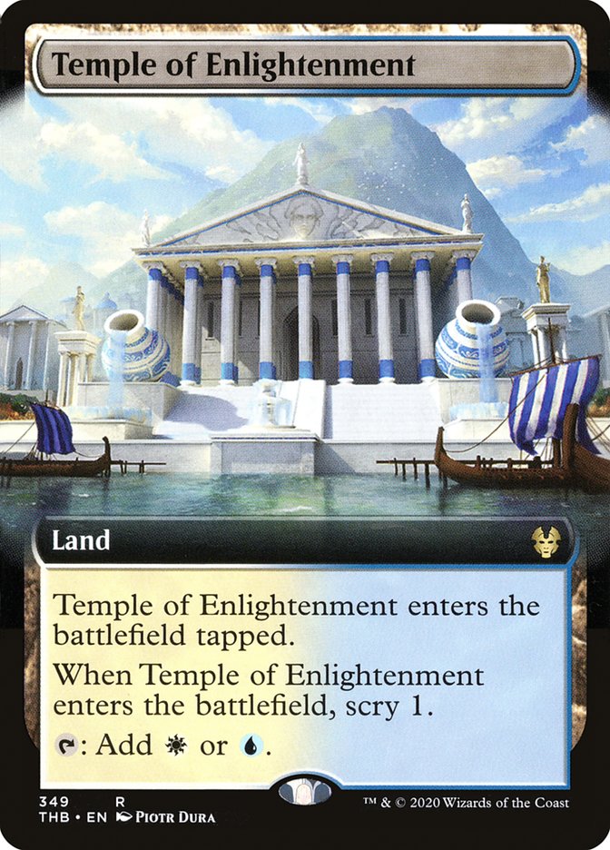 Temple of Enlightenment (Extended Art) [Theros Beyond Death] | Odin's Place